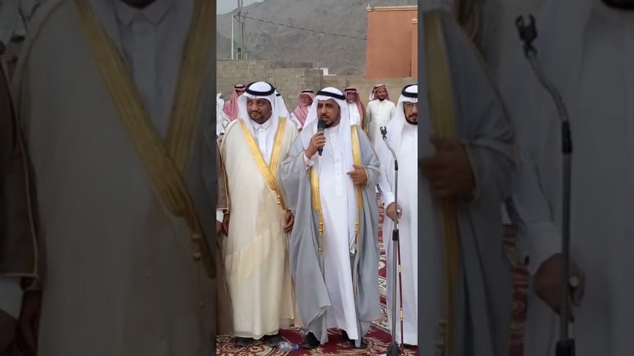 مدقال قبيلة بني المنتشر في حفل شيخ قبيلة آل كثير يتقدمهم الشيخ سالم محمد المنتشري الجمعه ١٤٤٣/١١/١٨