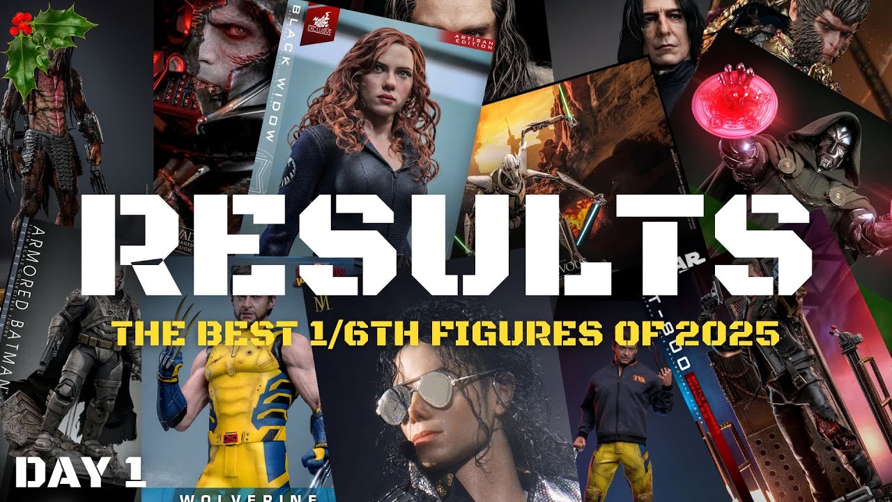THE BEST 1/6TH SCALE FIGURE RELEASES Of 2025 | POLL RESULTS | HOT TOYS & INART