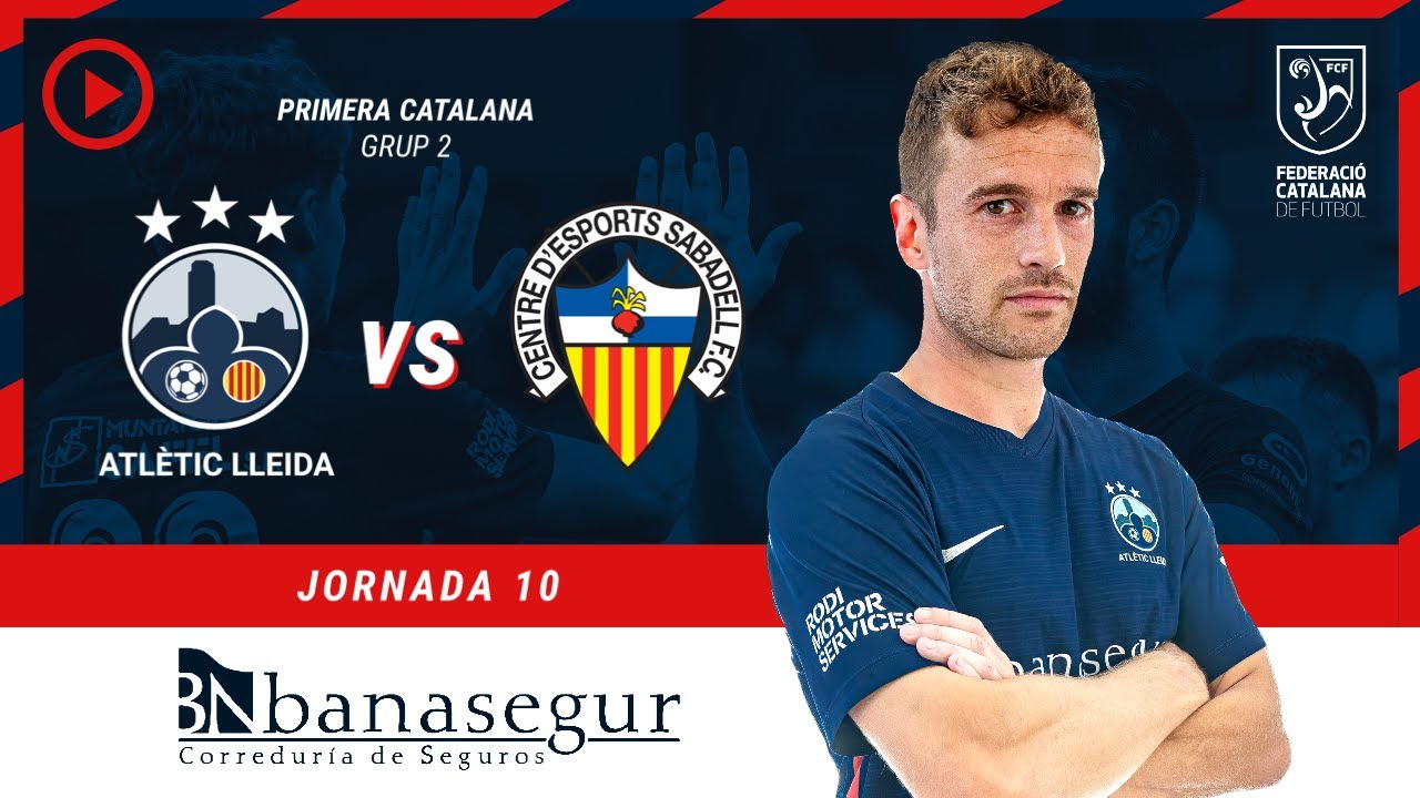 J10: Atlètic Lleida 1 - 1 CE Sabadell B (2022-23)