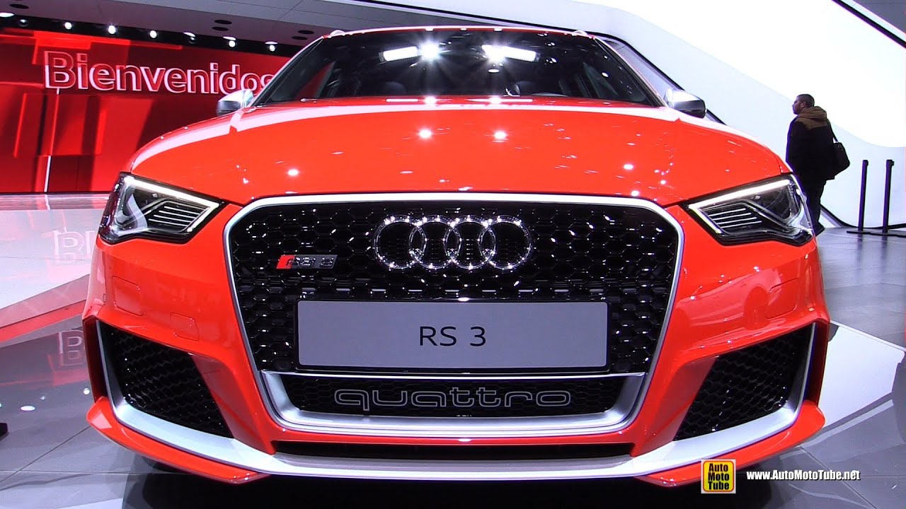 2016 Audi RS3 Sportback 2.5 TFSI Quattro - Exterior and Interior Walkaround - 2015 Geneva Motor Show