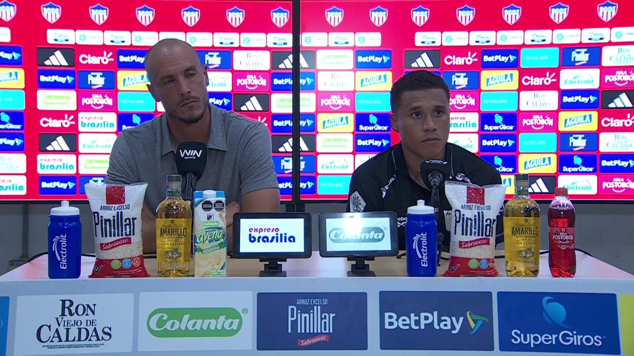 Rueda de prensa de América tras su partido con Junior