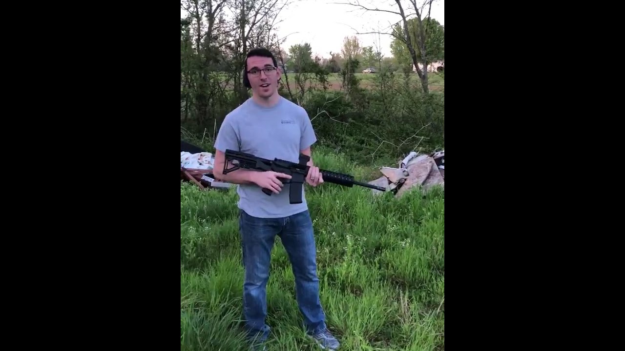 Bump Stock and Binary Trigger combined. WOW!!!