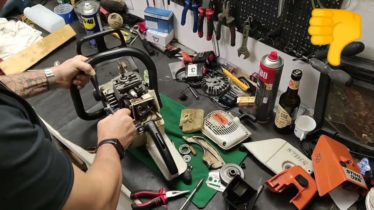 Stihl 026 projekt 1. rész... A főnyeremény?