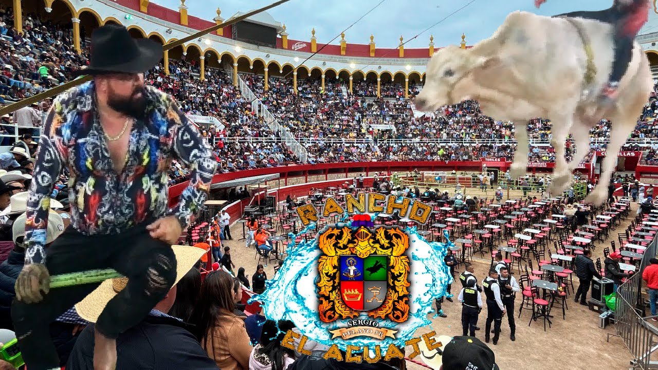 !! RANCHO EL AGUAJE DE SERGIO PELAYO JR JARIPEO EN LA MONUMENTAL DE MORELIA  10 DE DICIEMBRE 2023¡!