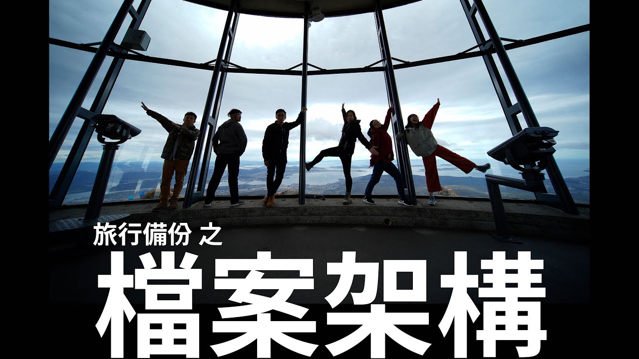 【攝影分享】旅行備份怕遺漏？檔案都要有架構 // 旅行相片備份 // 旅行攝影（中文字幕）