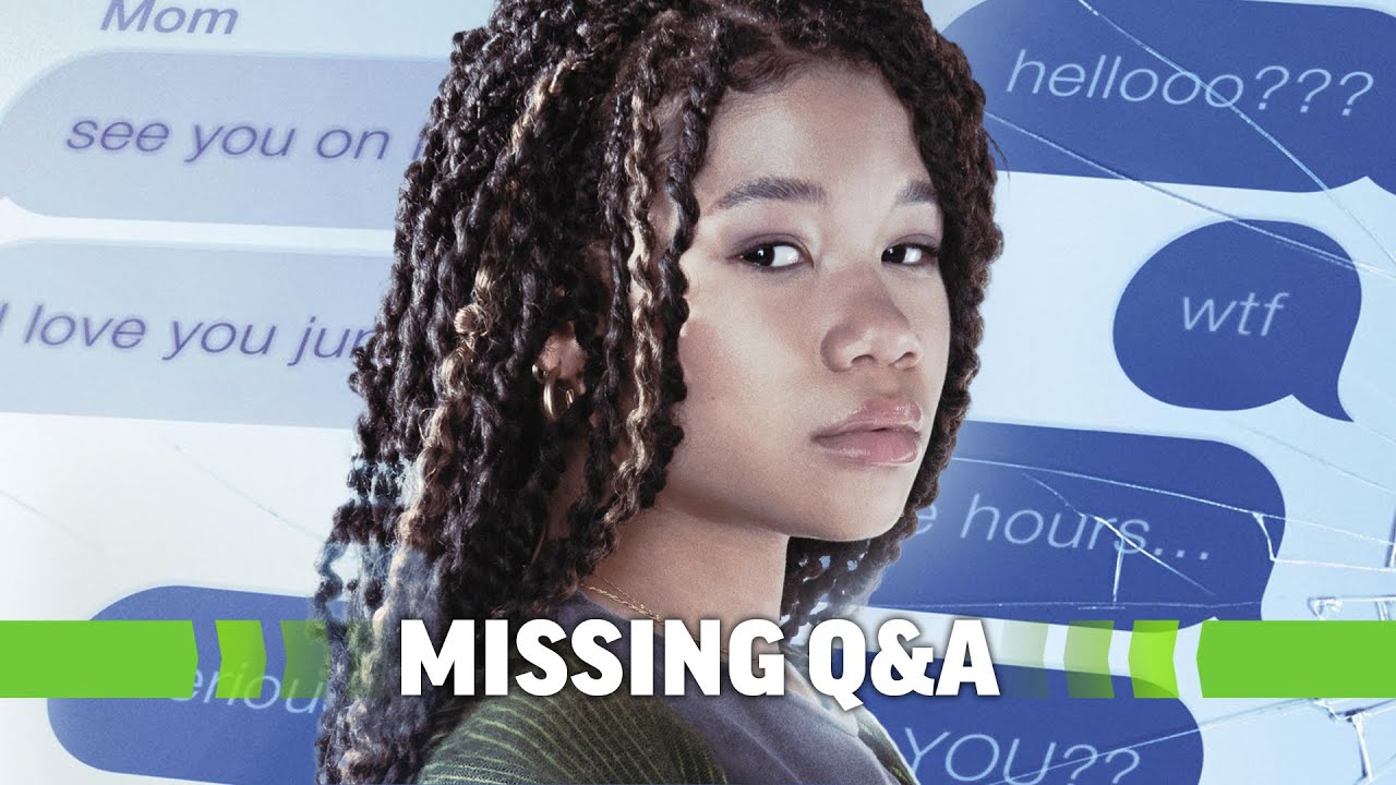 Missing Interview with Storm Reid, Aneesh Chaganty and More