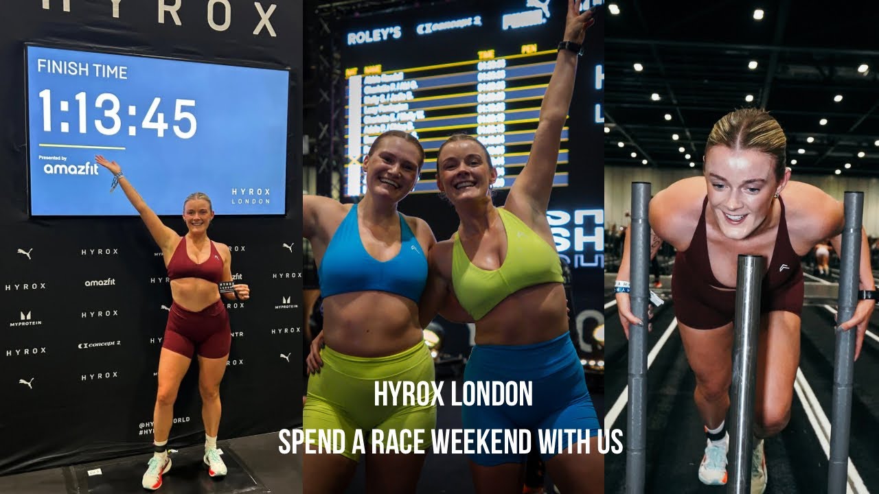 Hyrox London- Spend a double race weekend with me