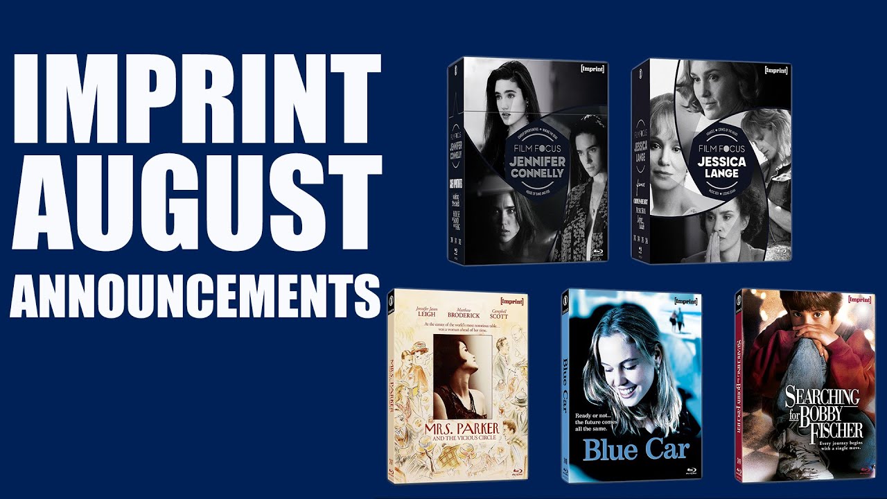 Imprint's August Announcements | Blu-ray | Let's Imprint | Film Focus