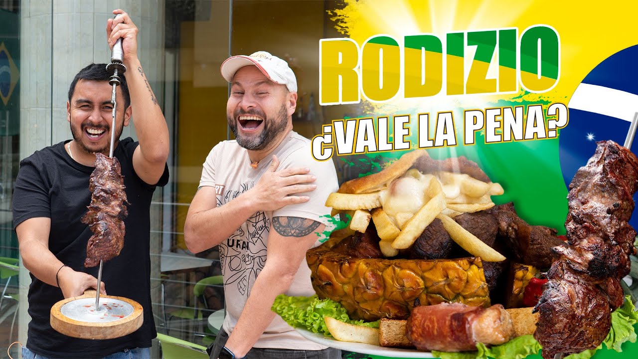 Probando EL RODIZIO BRASILEÑO en Bogotá. 🥩 🥩 Carne Ilimitada 🥩 🥩