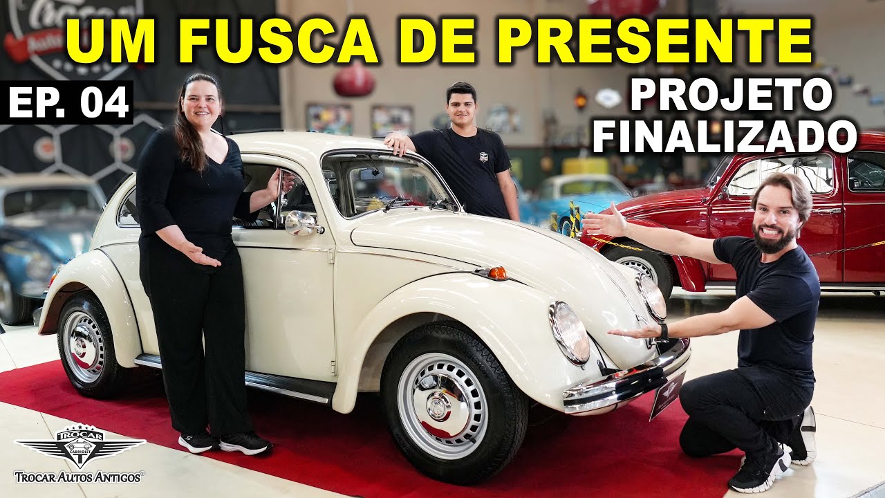 0 KM de novo! PRESENTE pra MÃE de 91 anos ÚNICA DONA | RESTAURAÇÃO do FUSCA TATU 1972 1500 ORIGINAL