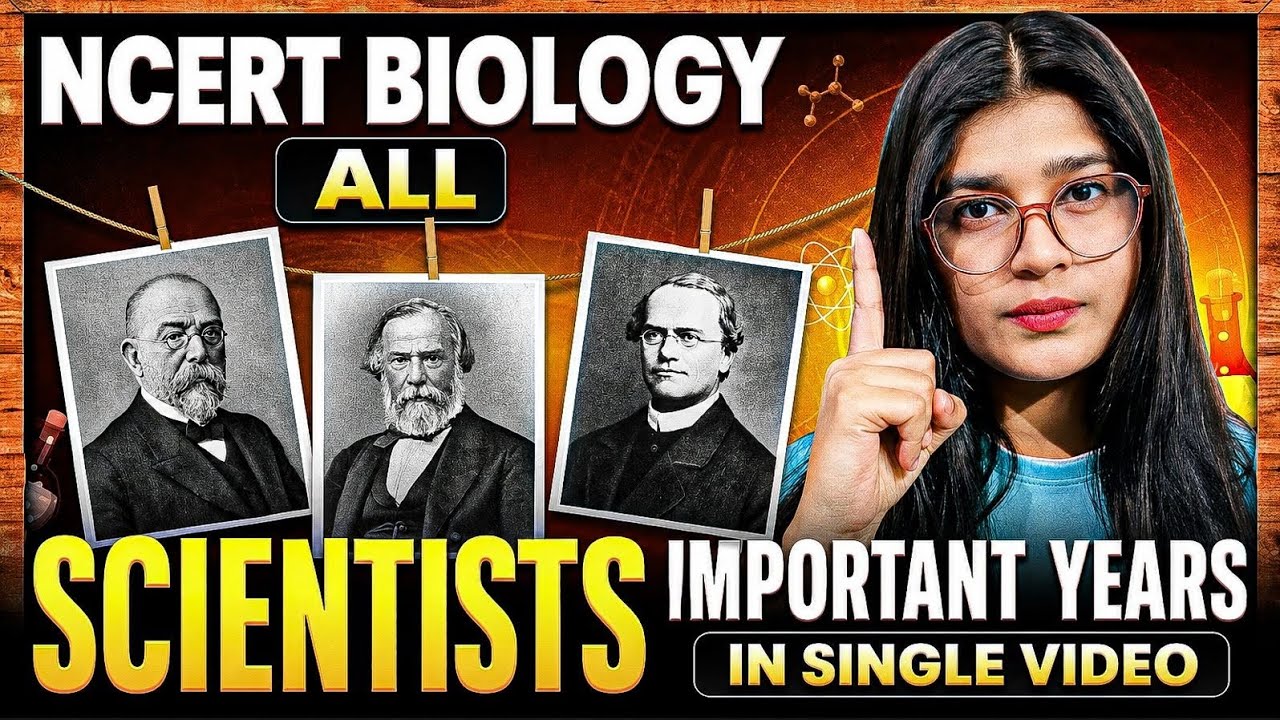 🚨NCERT Biology All Scientists & Years in One Shot | NEET 2026 | AIIMS Nursing | NURSING 2 NORCET 🔥
