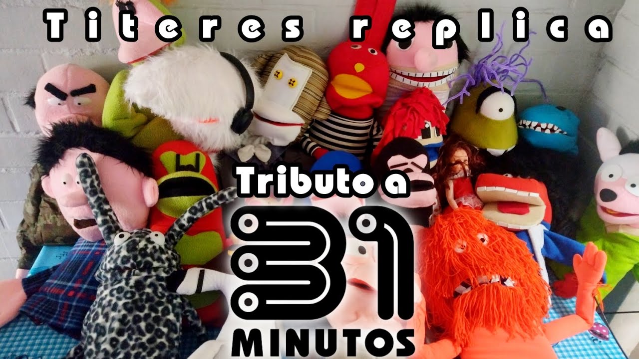 Titeres replica del TRIBUTO A 31 MINUTOS (Títeres artesanales) DjMatito3