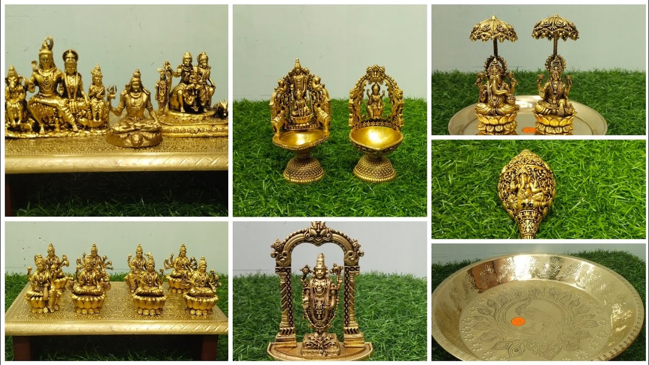 #మహాశివరాత్రి#మాఘమాసంస్పెషల్#ఇత్తడిలో #శివ#అష్టలక్ష్మి#దశావతారాలు#లక్ష్మీబాలాజీదీపాలు#brass#trending