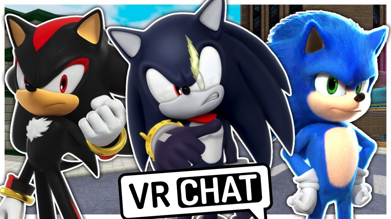 Movie Sonic And Modern Shadow Meet Terios In VR CHAT!!