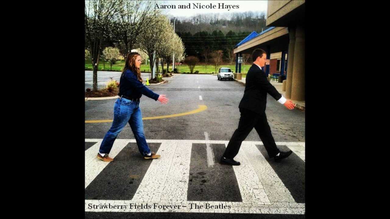 Strawberry Fields Forever - Aaron and Nicole Hayes (Beatles Cover)