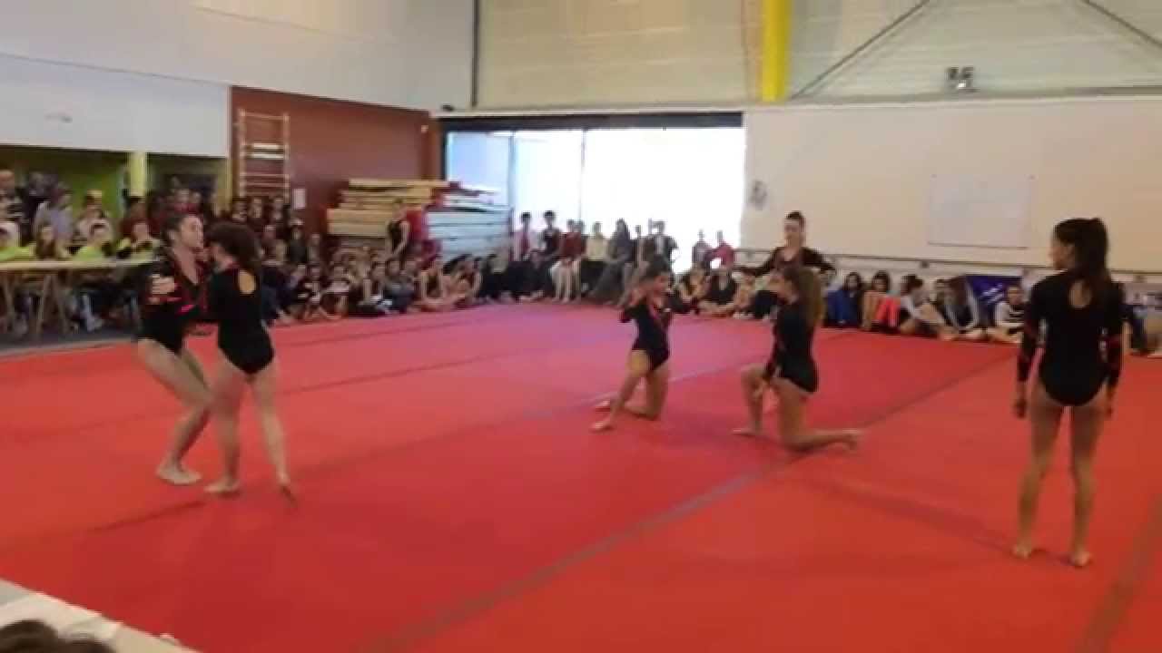 Gym acro   championat d'académie   L F Mauriac Bordeaux MOV