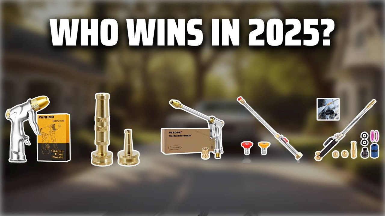 The Top 5 Best Pressure Washer Nozzle in 2025 - Must Watch Before Buying!