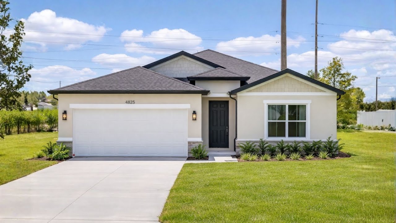 Tour this Brand New 4-Bedroom Home in Ocala, Florida for $329,900 (No HOA)