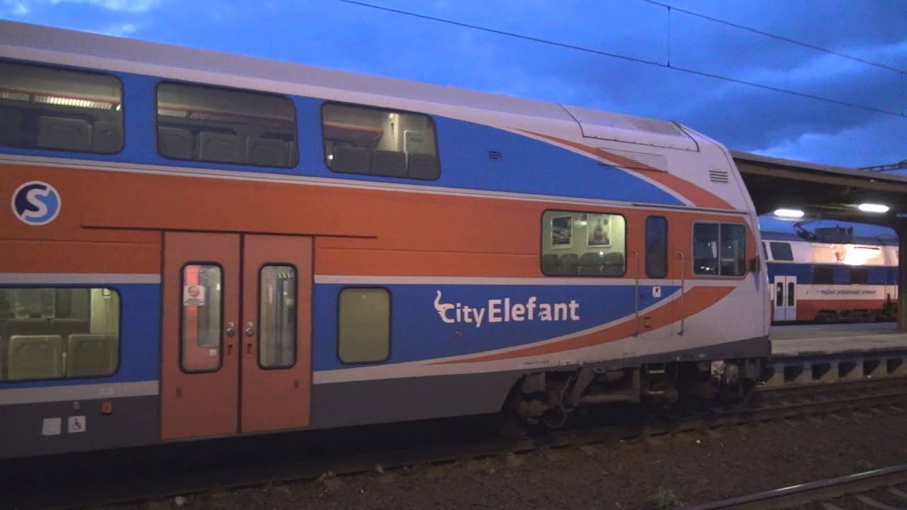 Vlaky Kolín 22.11.2015 [FullHD]