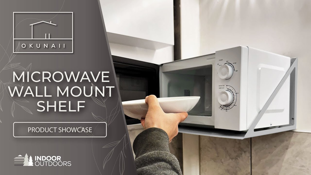Okunaii | Microwave Wall Mount Shelf | ID987