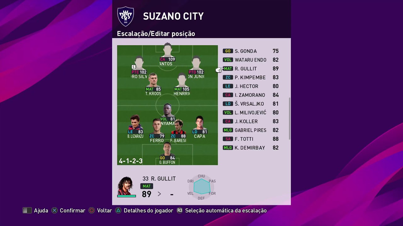LiVe #comocriaumtimenoefootball  COMO CRIAR UM TIME NO EFOOTBALL