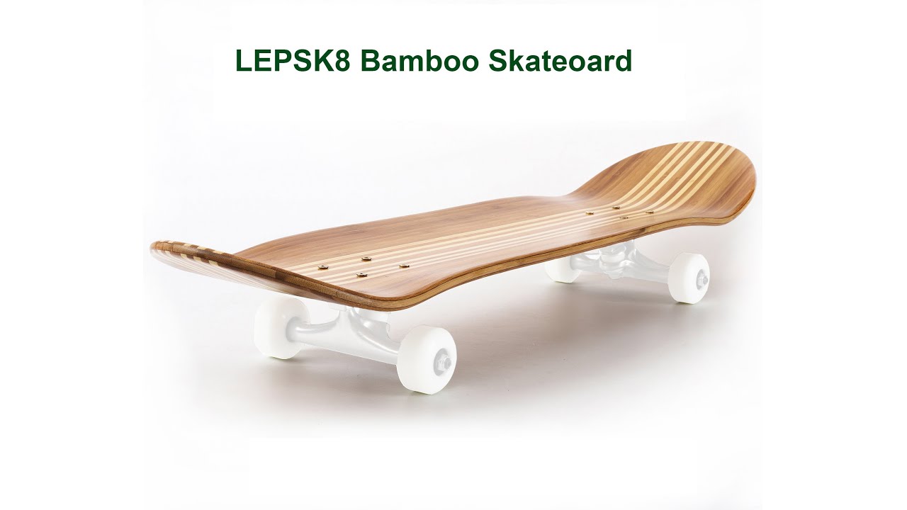 LEPSK8 Bamboo Skateboard Strength Test