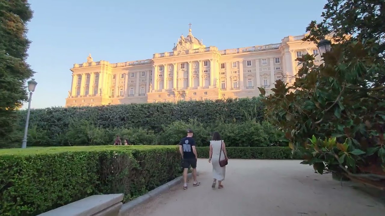 Recorrido COMPLETO JARDINES DE SABATINI. Madrid. ESPAÑA!