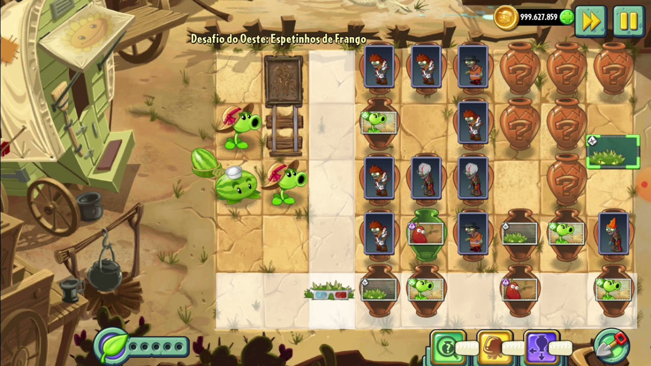 pvz 2 com hack quebravaso parte final