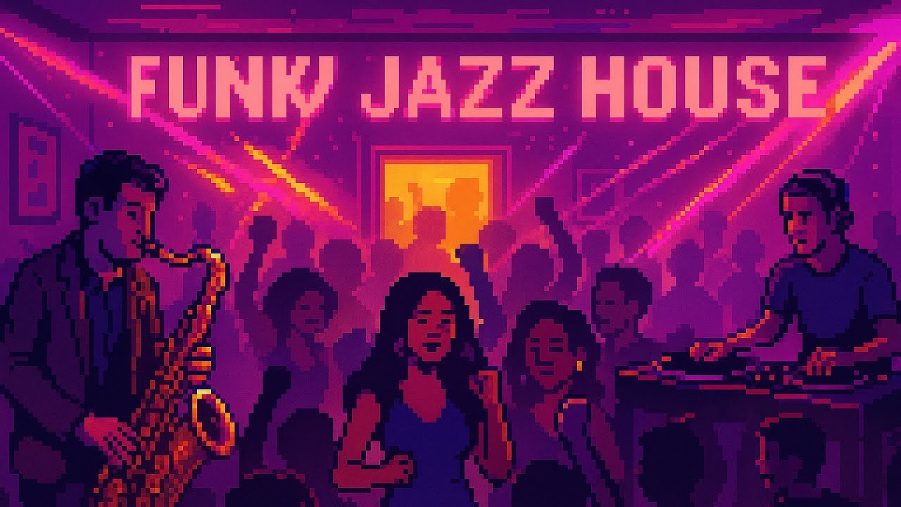 🥂🕺 funky jazz house party | sax & groove mix 🎷💃