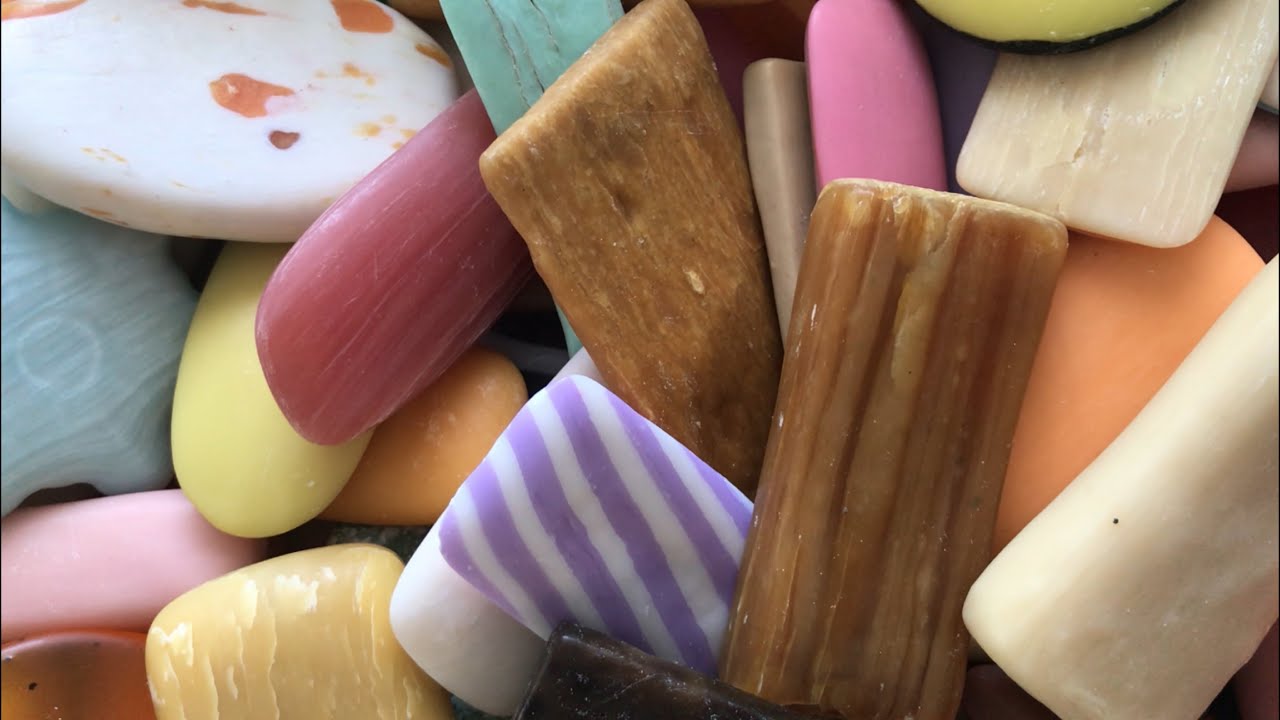 ASMR SOAP # 78 /Used soap/Обмылочки