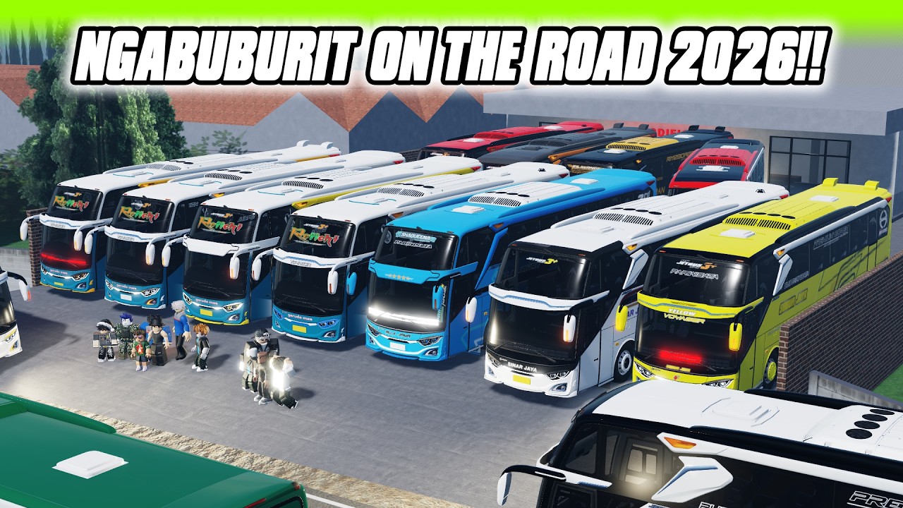 ADA BANYAK BIS YANG IKUT MABAR BUS EXPLORER INDONESIA!! l ROBLOX ID