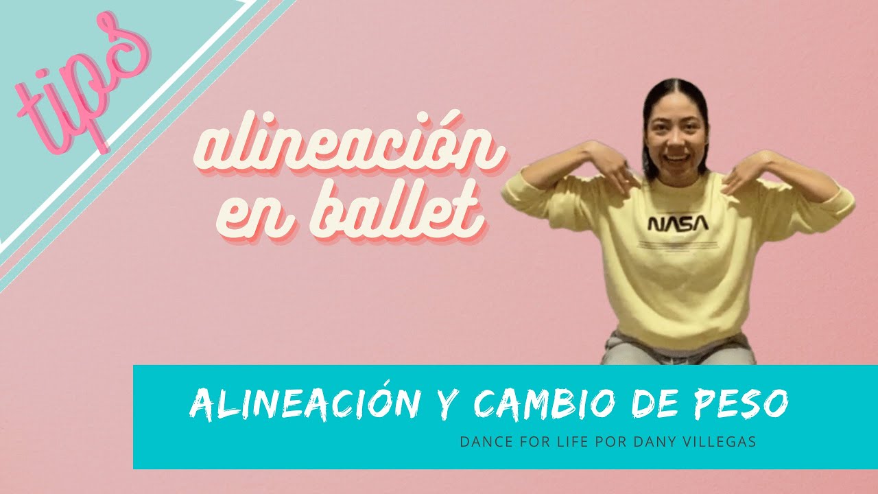 Tips para ALINEACIÓN de caderas y CAMBIO DE PESO en ballet