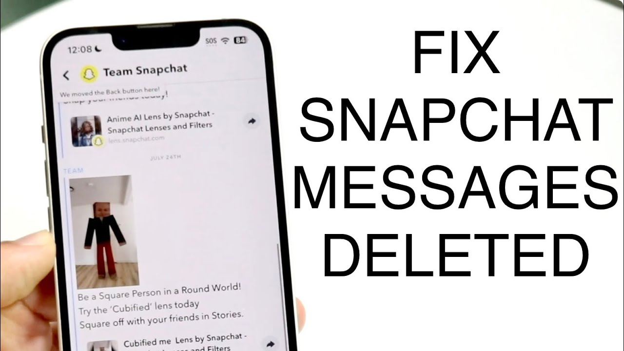 How To FIX Snapchat Messages Randomly Disappeared! (2023)