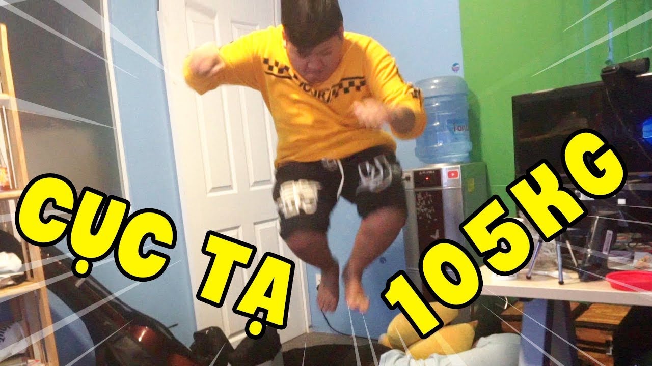 ĐIỀU GÌ SẼ XẢY RA NẾU CỤC TẠ 105 KG ĐÈ LÊN NGƯỜI CÙNG OOPS CLUB