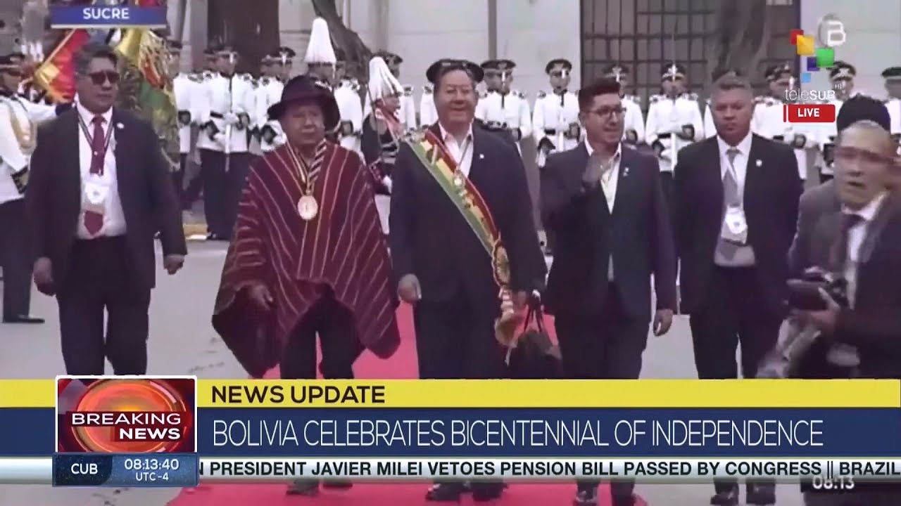 Bolivia celebrates the bicentennial of its independence
