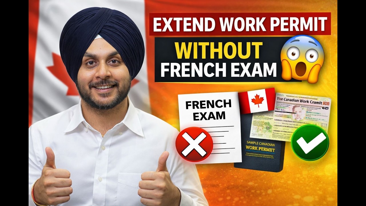 Canada Work Permit Extension 2026 🇨🇦 | No LMIA + No French Exam (Hidden Pathway Explained)