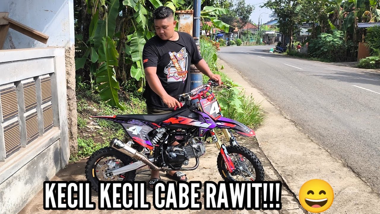KECIL KECIL CABE RAWIT NIH!! GANTENGNYA KEBANGETAN, MINI MOTO SPEK SULTAN!!