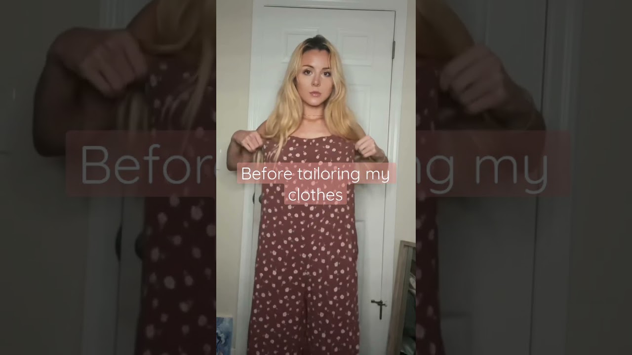 Before and after learning how to tailor my own clothes/ silent luxury