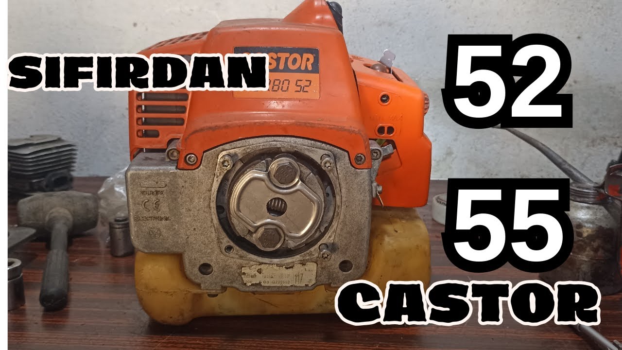 #CASTOR 52 55 restorasyon yeniden hayata döndürmek   #benzinlimotor
