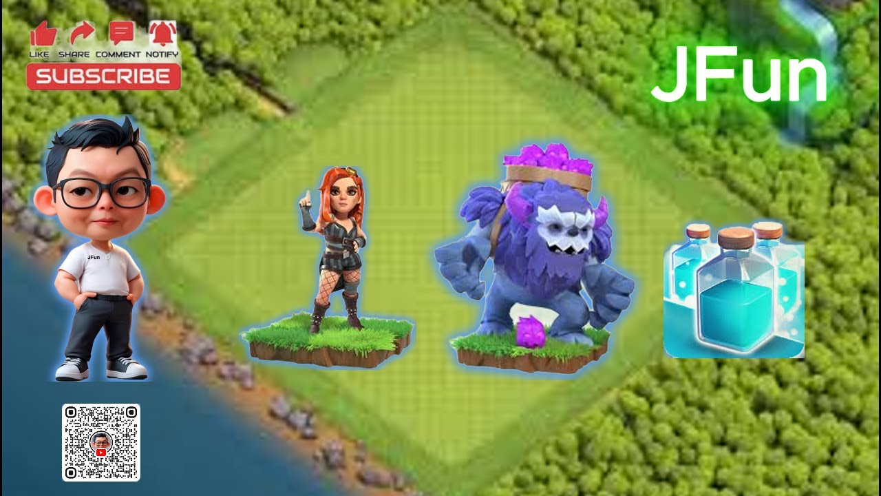 COC TH15 Disarmer Yeti Clones attack game plays 25Apr26