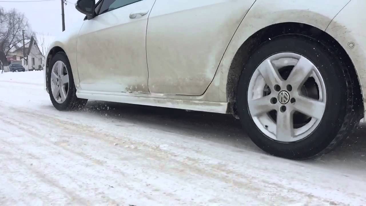Vw Golf 7 4Motion reaction time