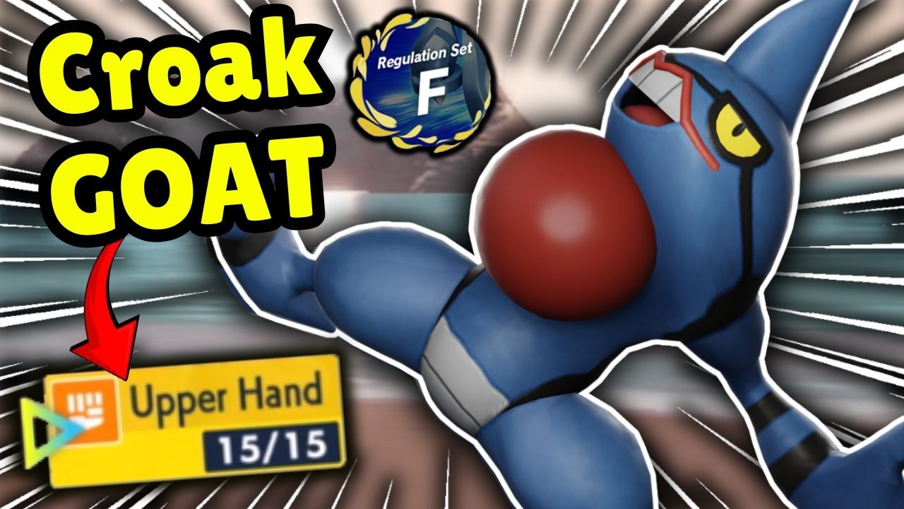 Преимущество Токсикроака! Соревновательные Wi-Fi-битвы в Pokemon VGC Reg F!