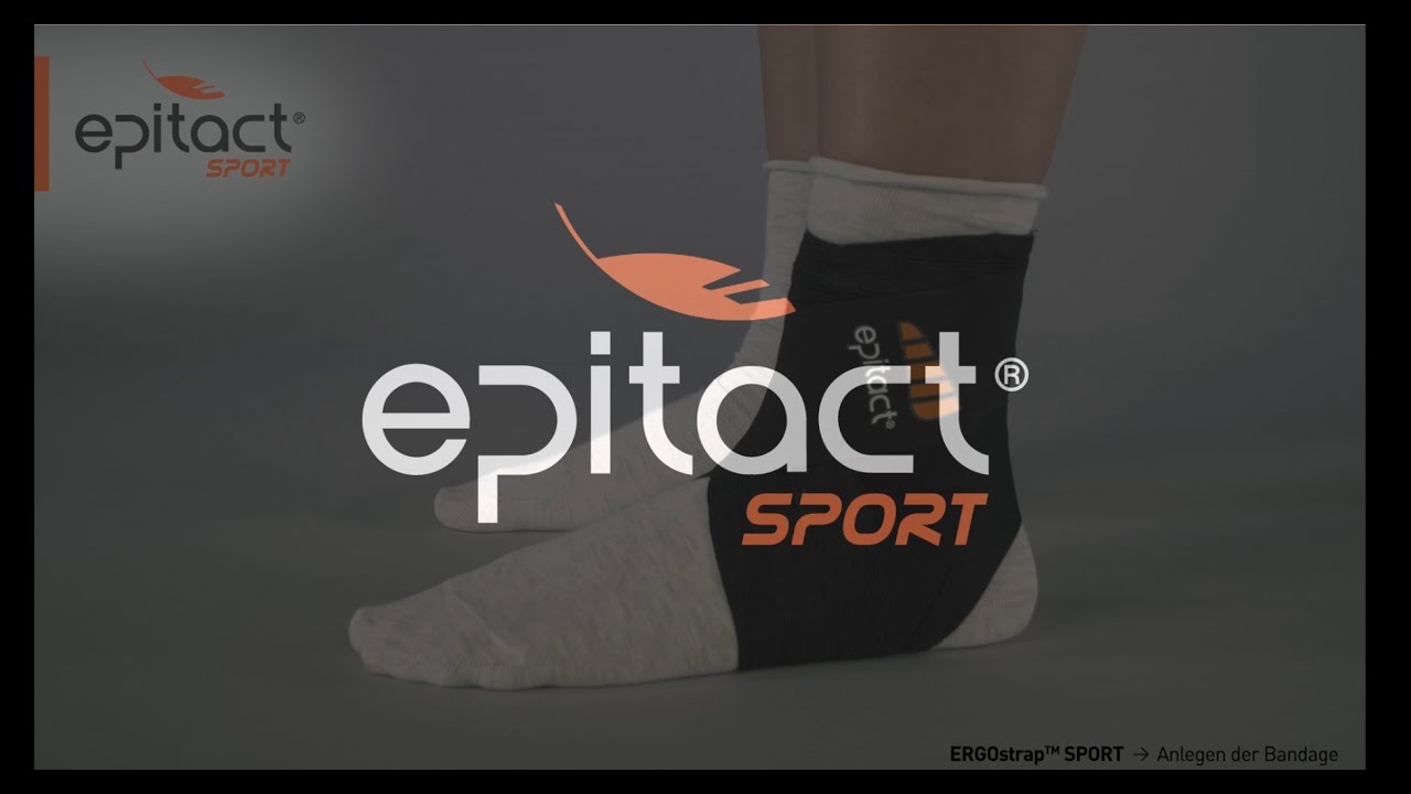 Mise en place ERGOstrap™ cheville gauche | ERGOstrap™ SPORT - EPITACT®