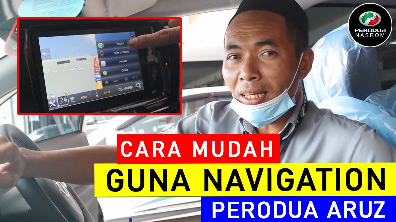 TAK SAMPAI 5 MINIT INSTALL GPS DI PERODUA ARUZ