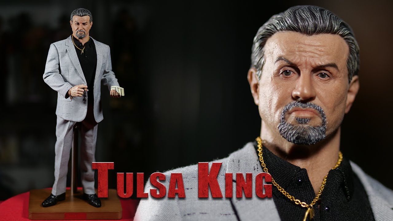 Pop Toys Tulsa King figure | 1/6 scale Sylvester Stallone hot toys | Dwight Manfredi Mafia 