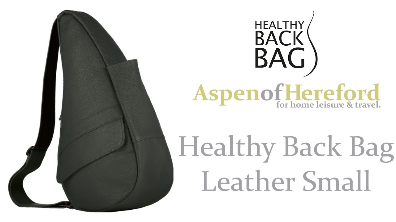 Маленькая кожаная сумка Healthy Back Bag