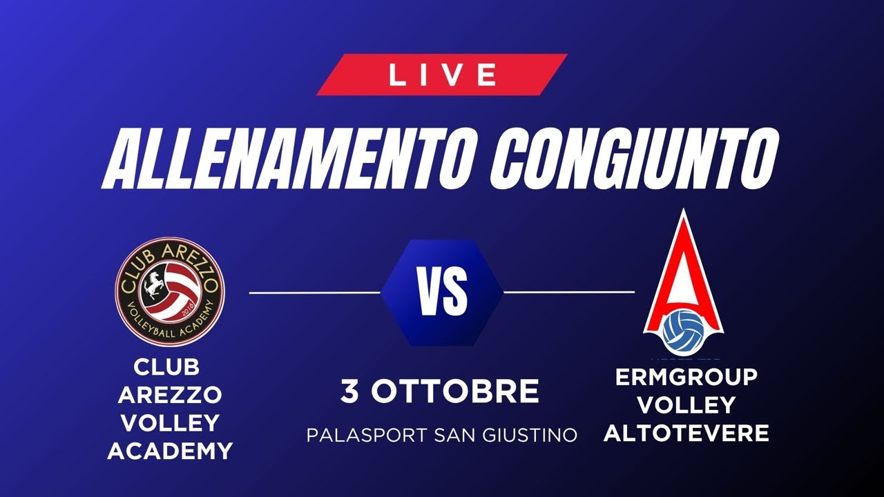 ErmGroup Volley Altotevere VS Club Arezzo Volley Academy