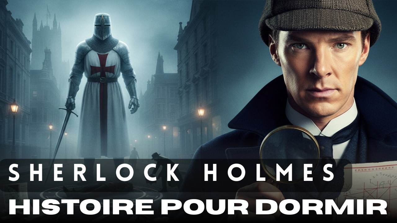 Sherlock Holmes | 3H00|  Les Templiers Maudits |  | Histoire pour bien dormir 🌙 | Voix Homme