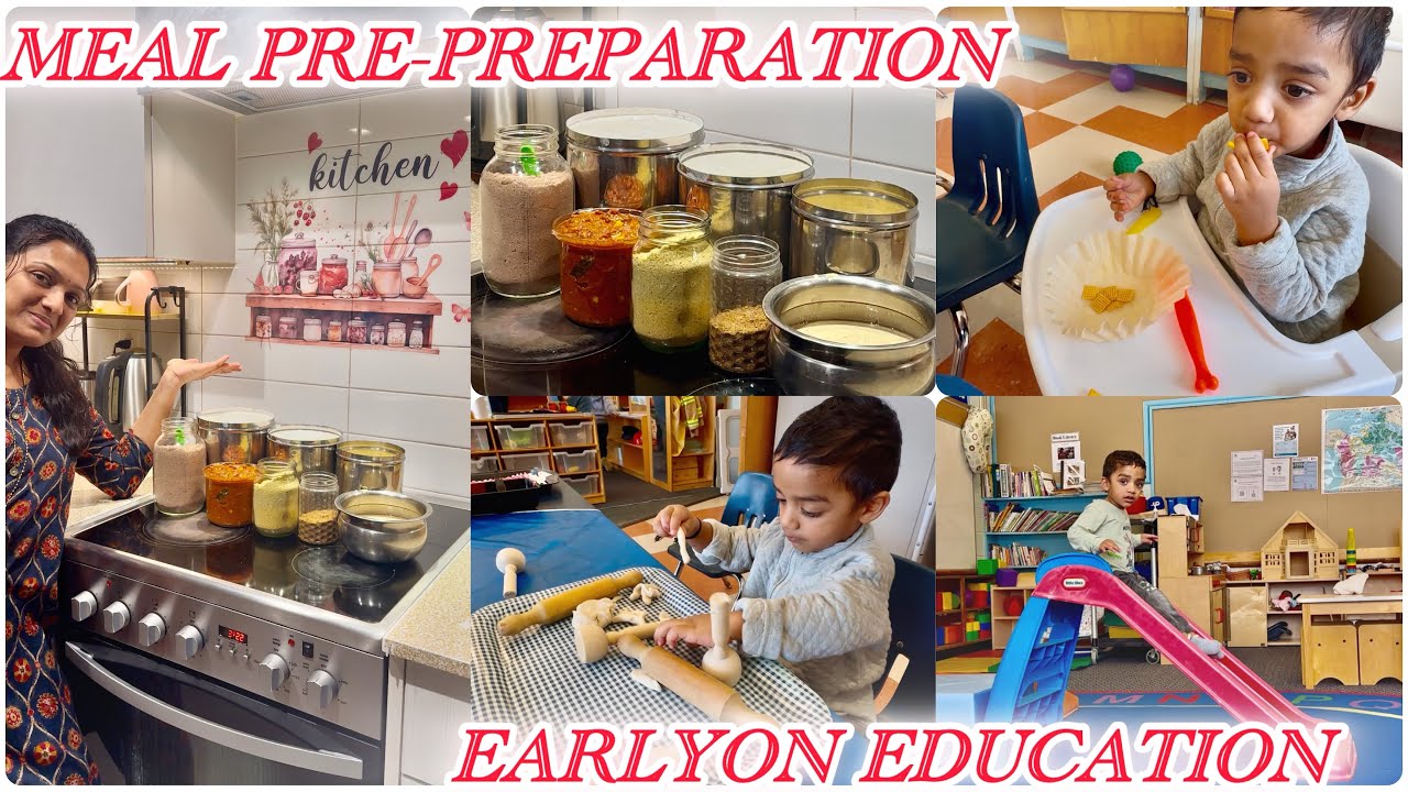 Meal Pre-Preparation|Kids Health Mix|Idly Podi Recipe|Details About Earlyon Child Center Canada🇨🇦