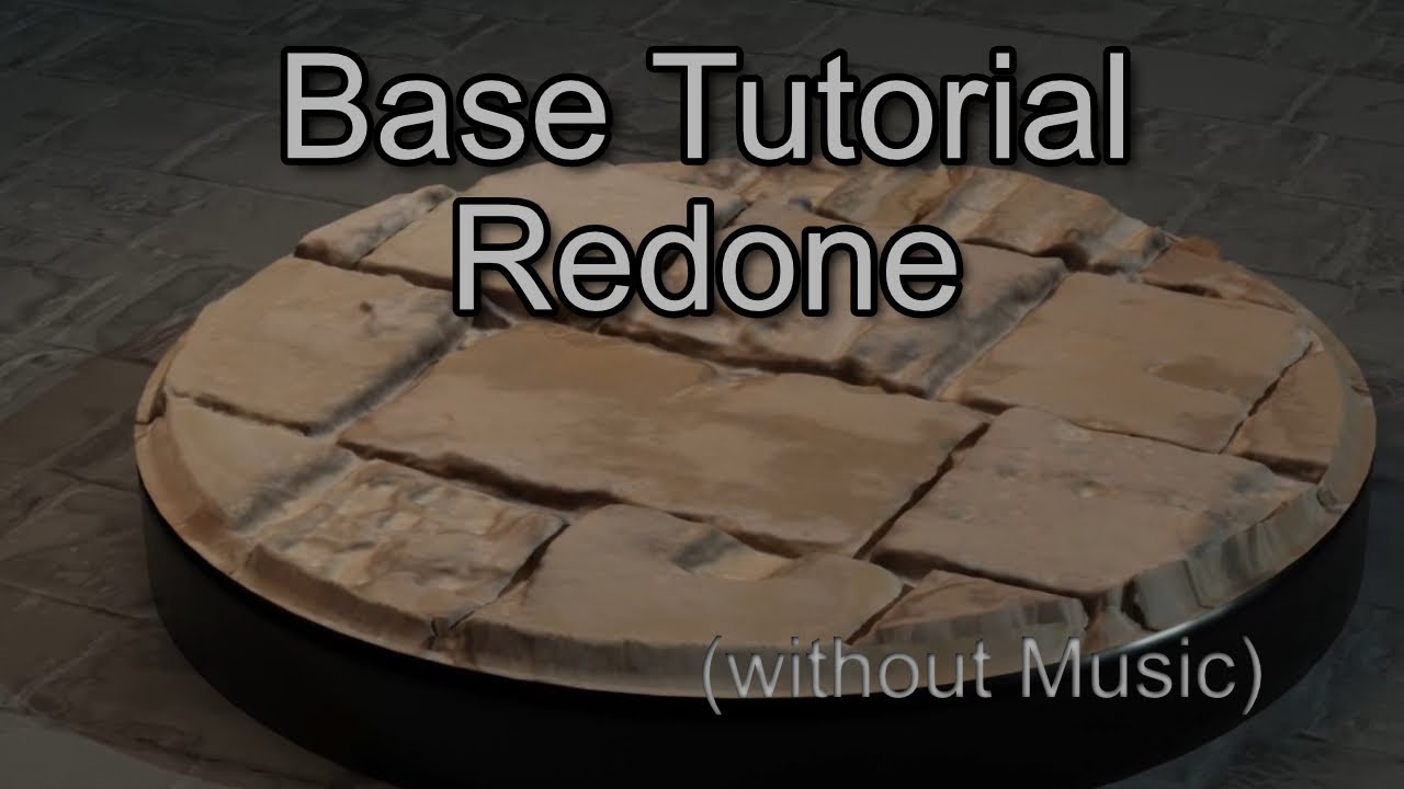 Blender to Tabletop - Bases (Redone)